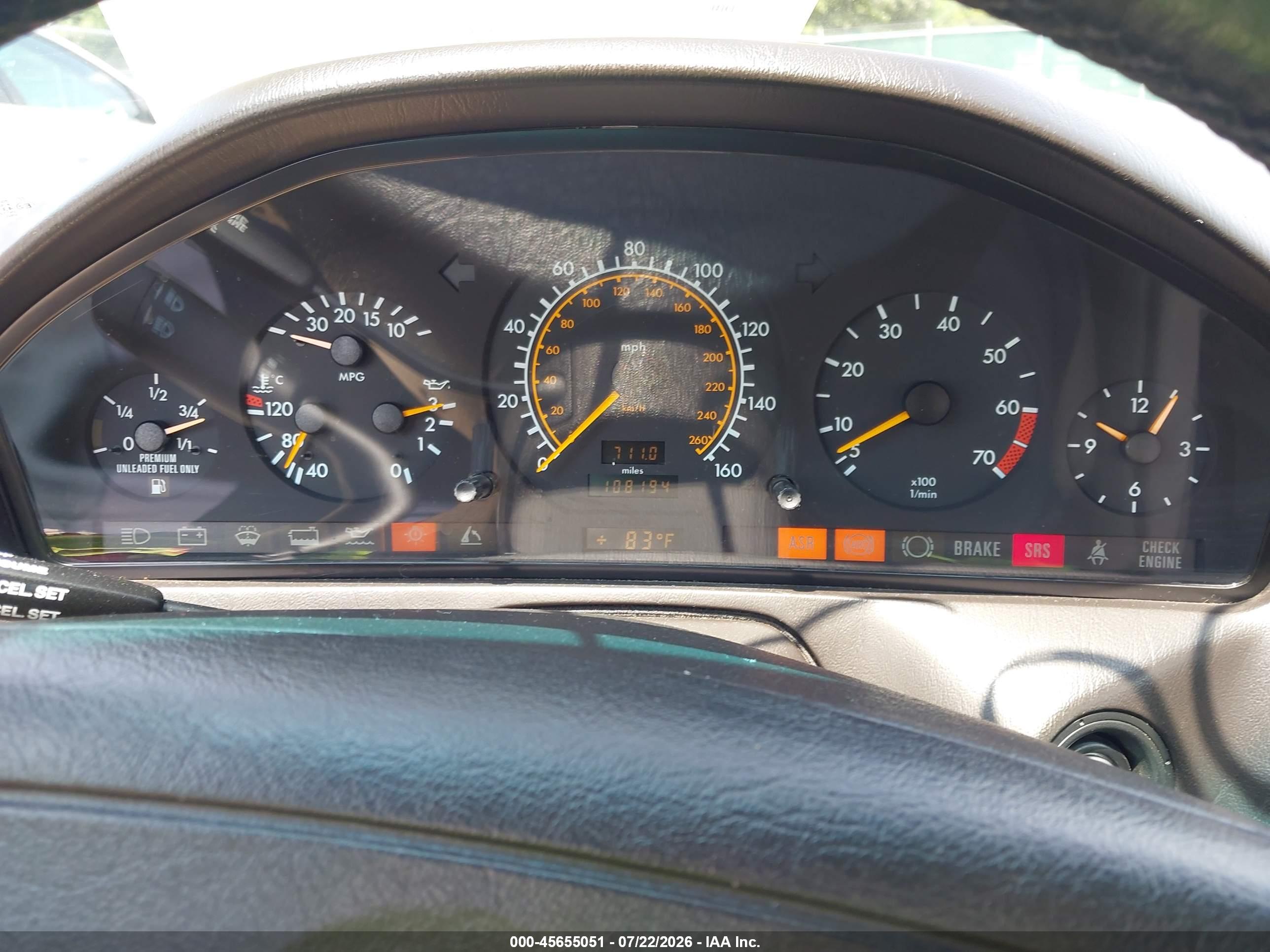 1995 MERCEDES-BENZ SL SL500 129