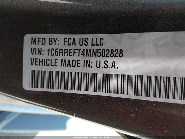 2021 RAM 1500 BIG HORN  4X2 5'7 BOX