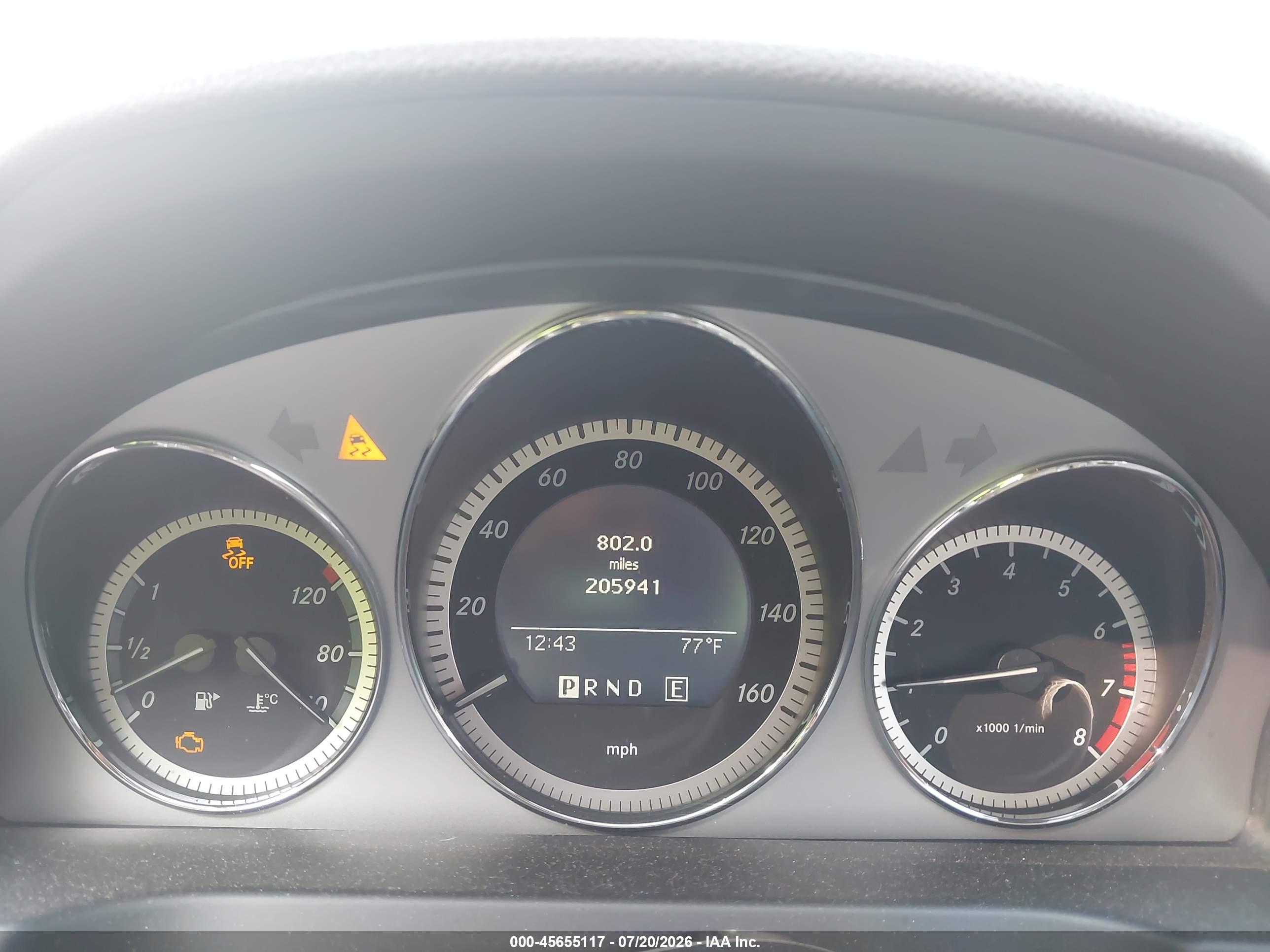2011 MERCEDES-BENZ C 300 C300 4-MATIC
