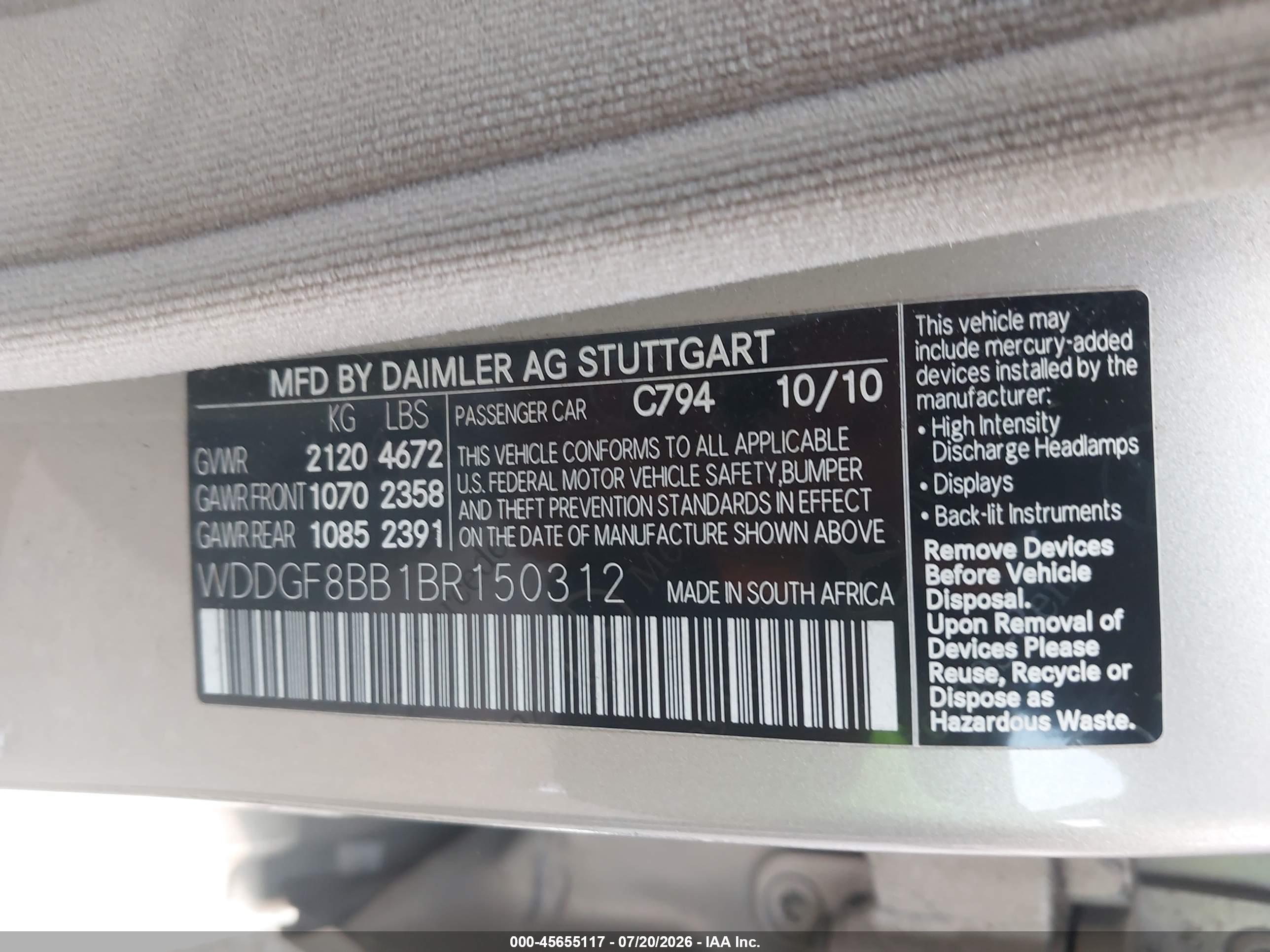 2011 MERCEDES-BENZ C 300 C300 4-MATIC