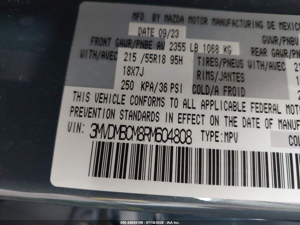 2024 MAZDA CX-30 2.5 S CARBON EDITION