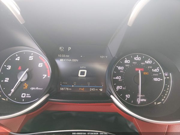 2018 ALFA ROMEO GIULIA TI SPORT RWD