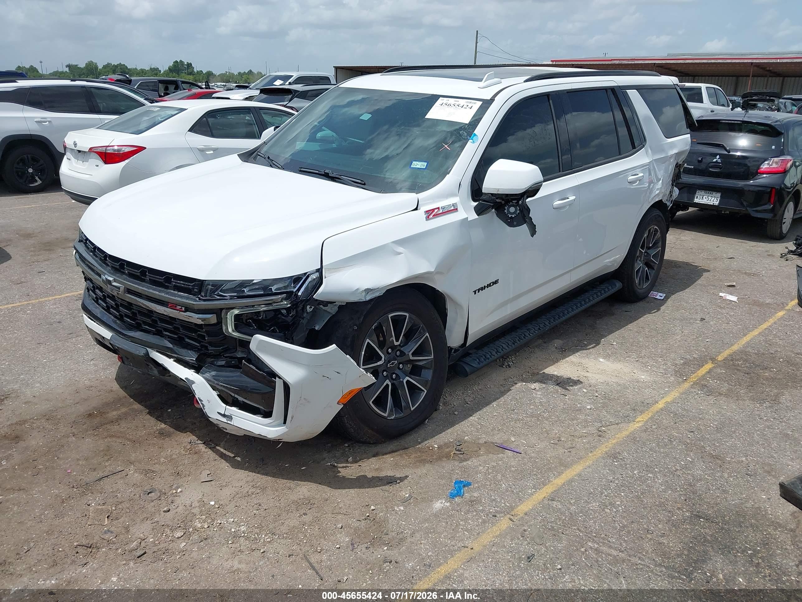 2022 CHEVROLET TAHOE 4WD Z71 — I2