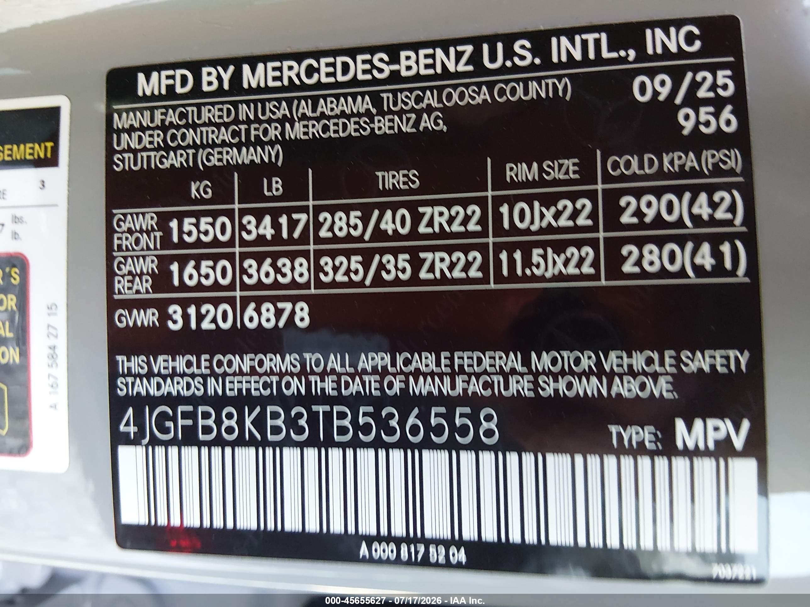 2026 MERCEDES-BENZ AMG GLE 63 S 4MATIC+