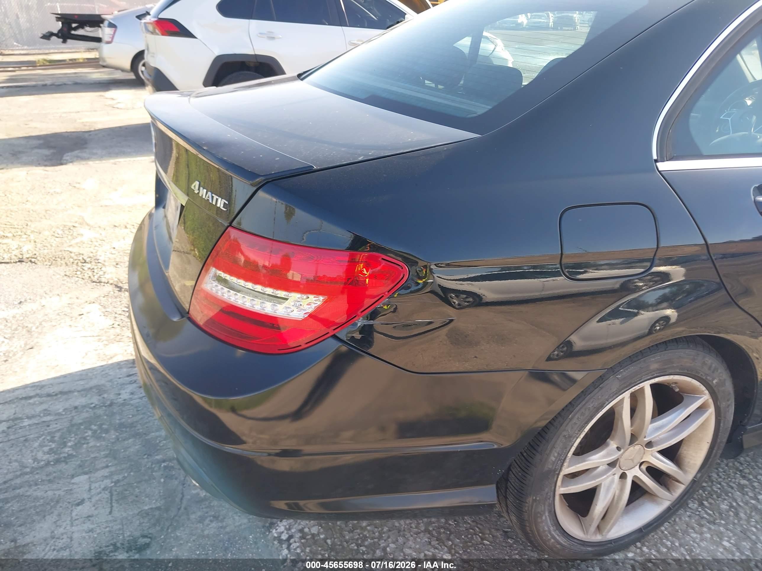 2014 MERCEDES-BENZ C 300 C300 4 MATIC