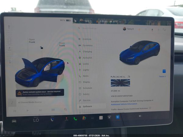2024 TESLA MODEL 3