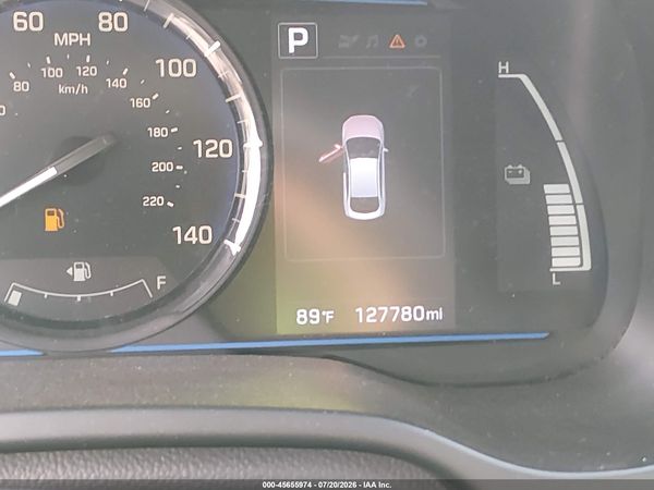 2017 HYUNDAI IONIQ HYBRID BLUE