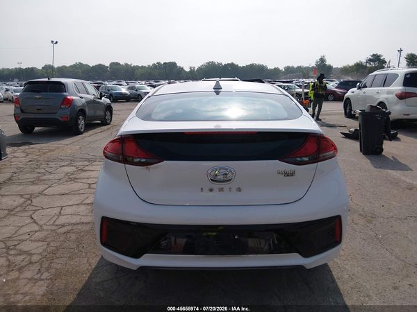 2017 HYUNDAI IONIQ HYBRID BLUE