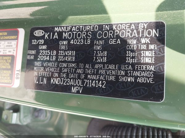 2020 KIA SOUL X-LINE
