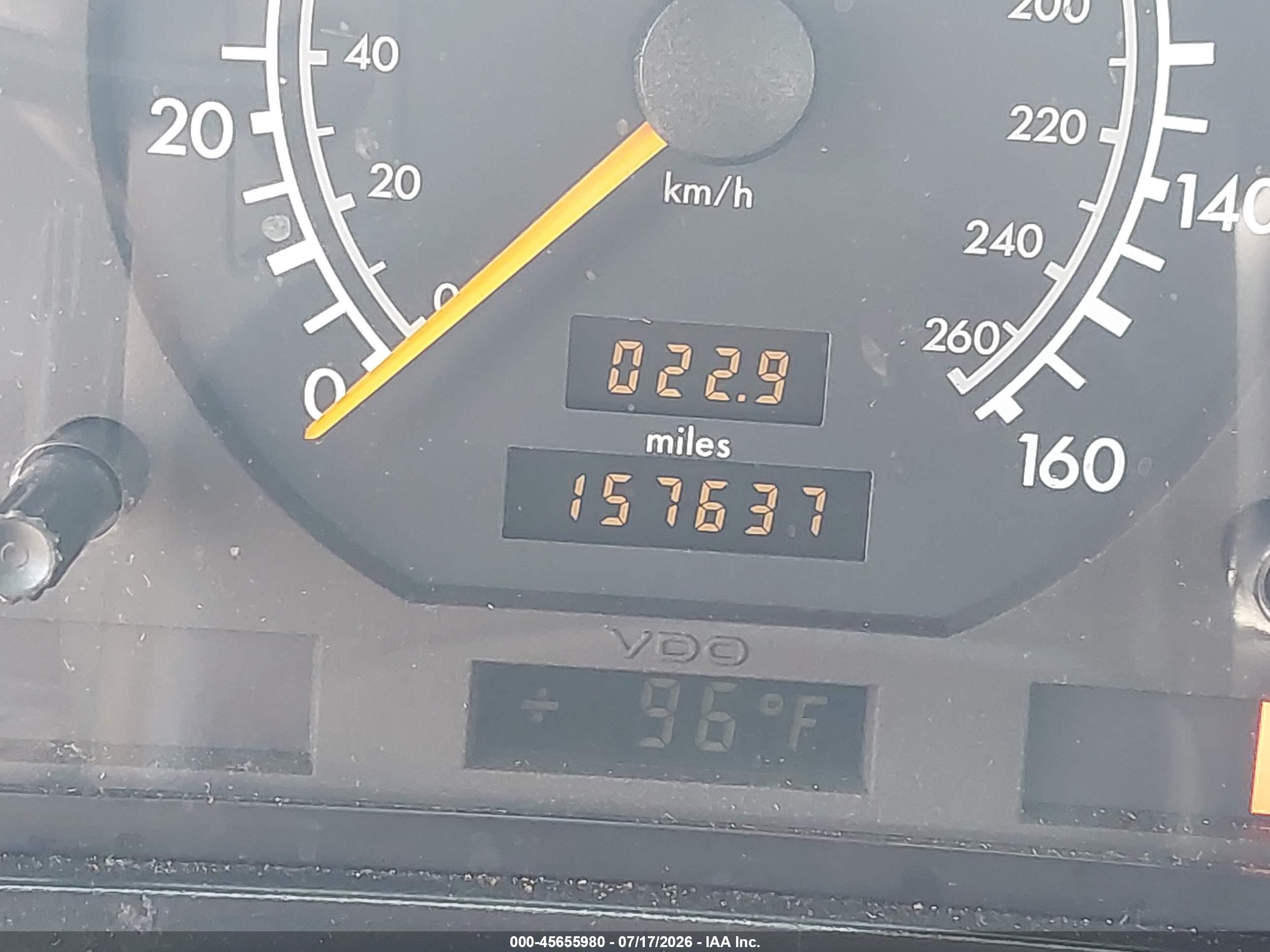1997 MERCEDES-BENZ S 500 S500 140