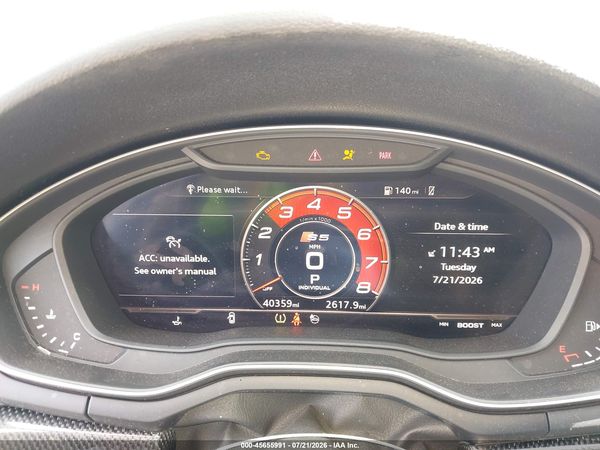 2019 AUDI S5 3.0T PREMIUM