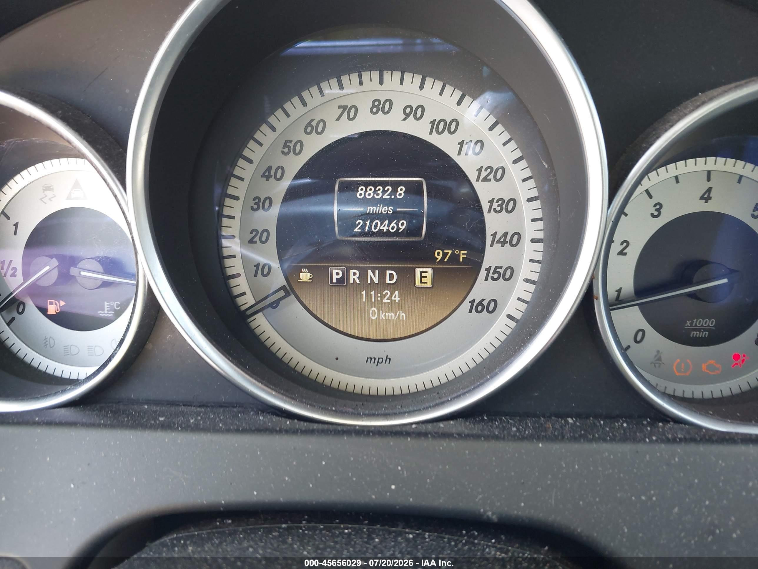 2012 MERCEDES-BENZ C 250 C250