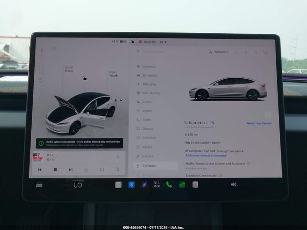 2025 TESLA MODEL 3