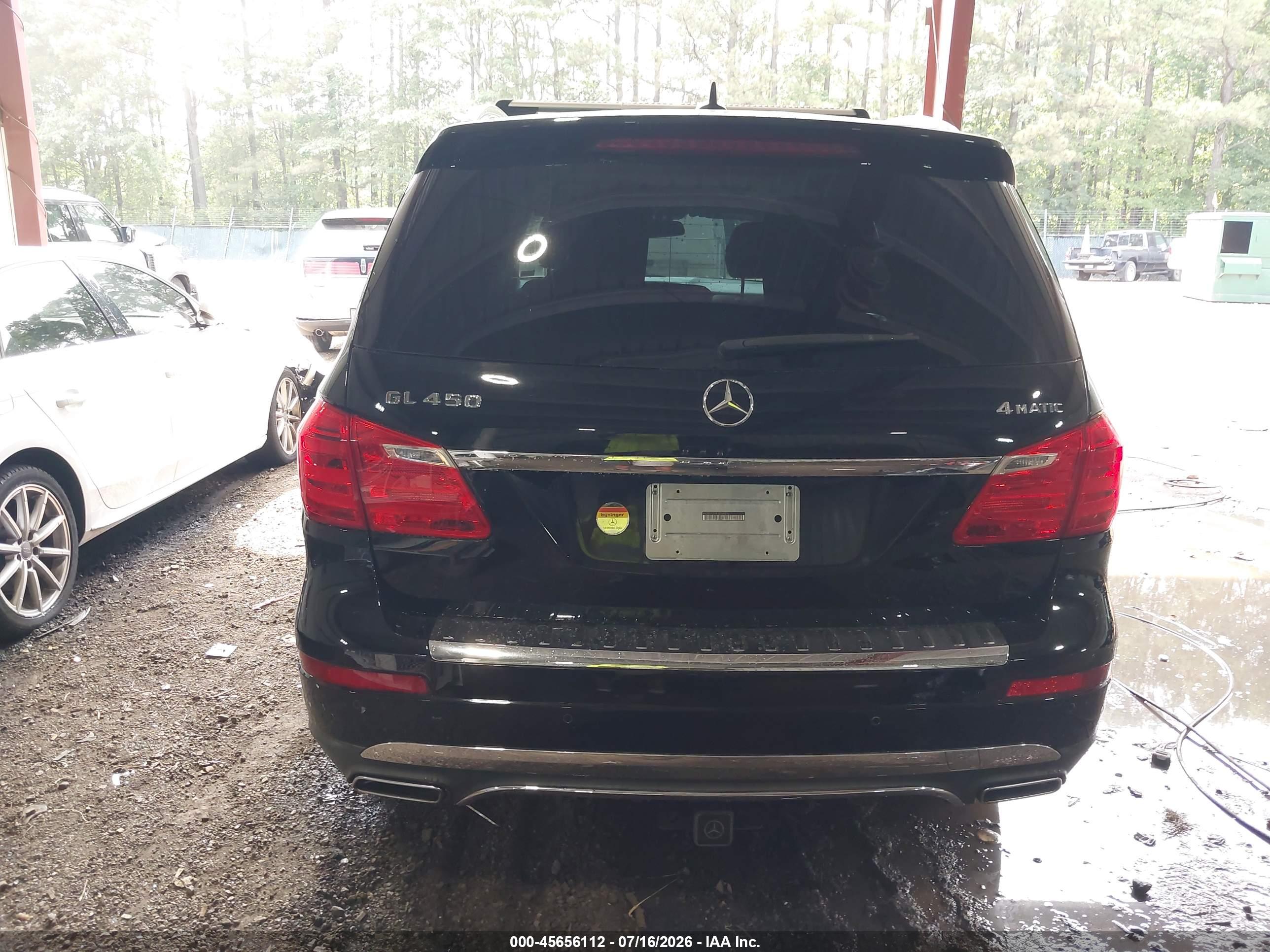 2014 MERCEDES-BENZ GL 450 4MATIC