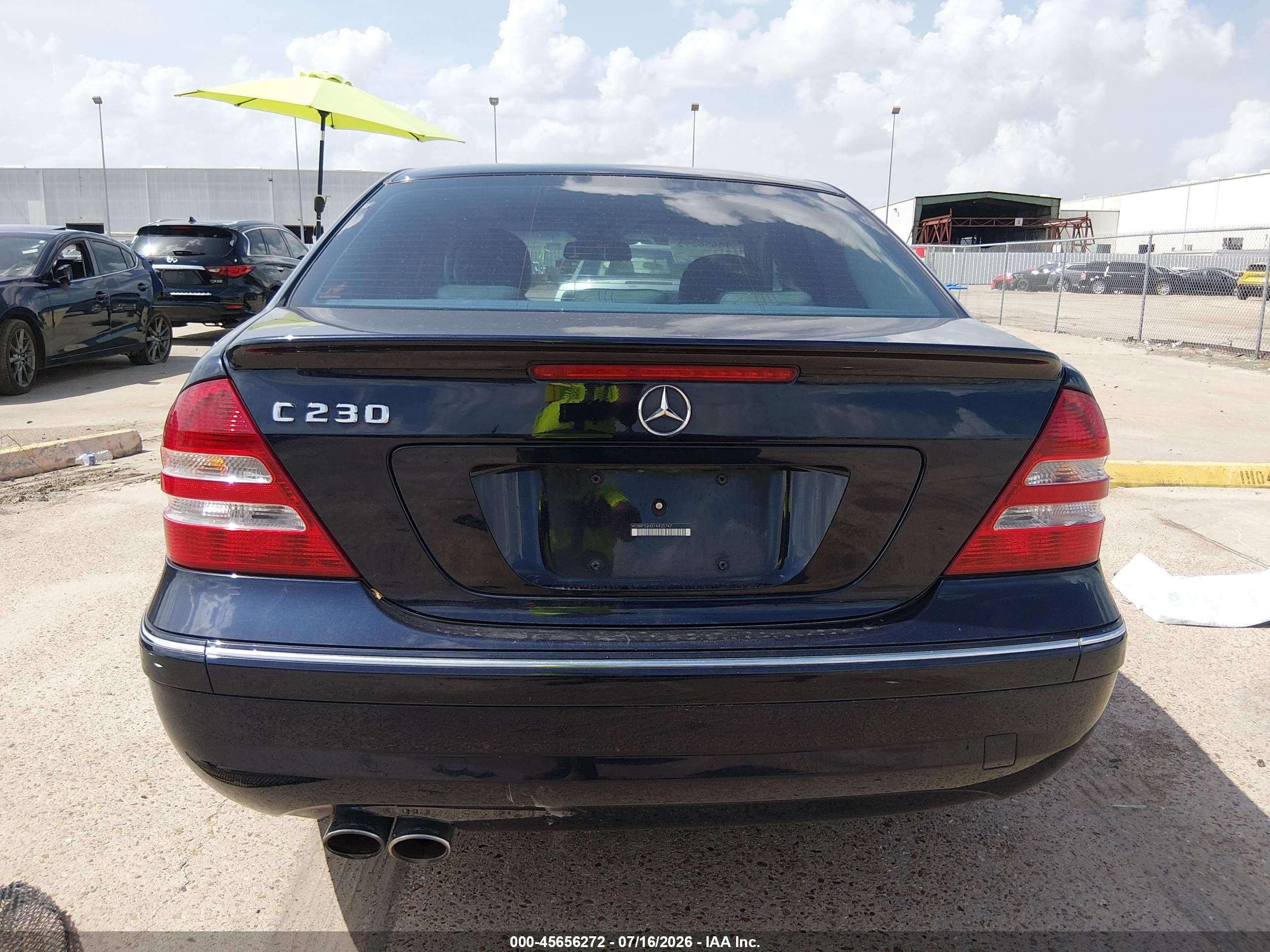 2007 MERCEDES-BENZ C 230 C230