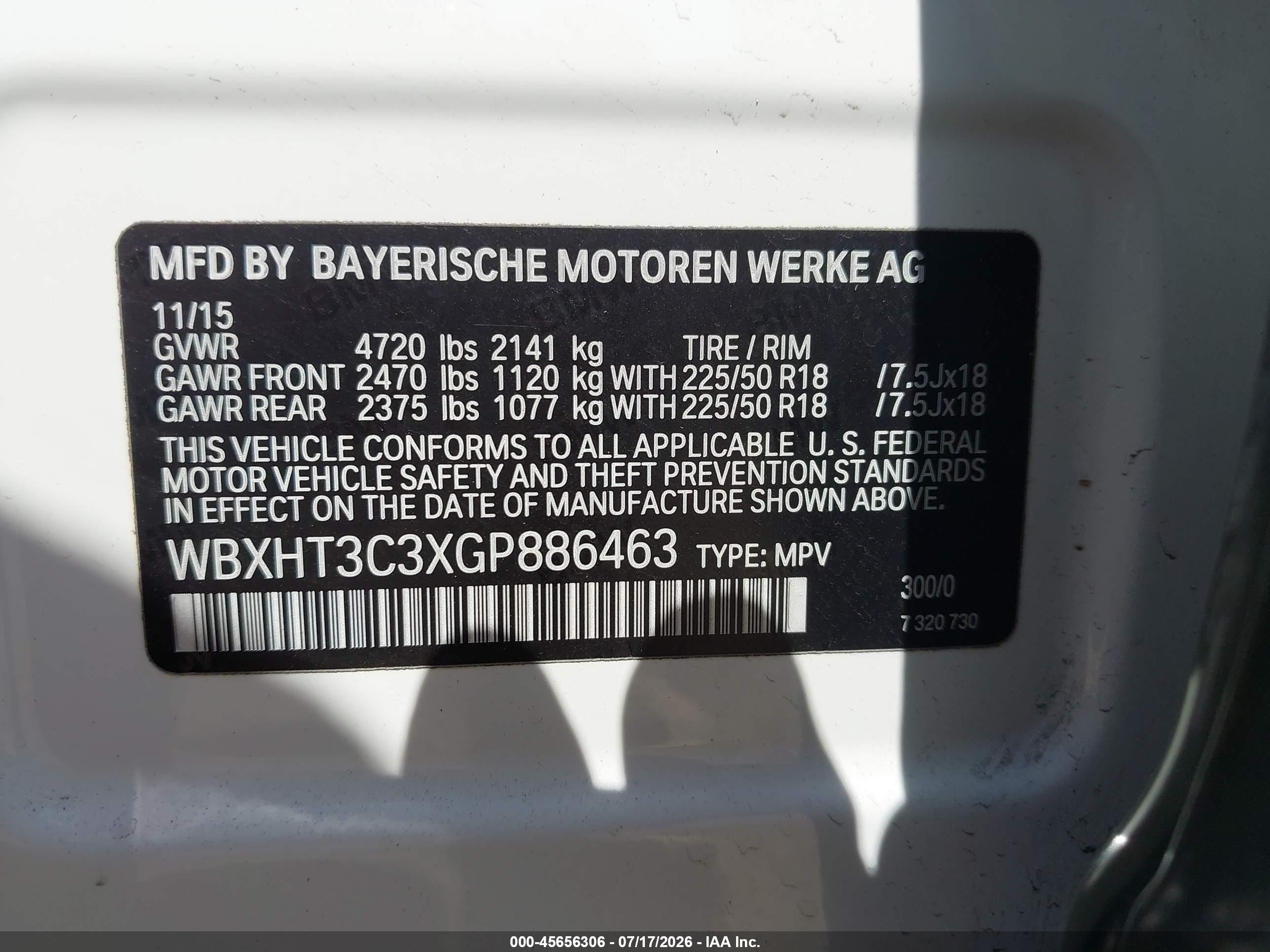 2016 BMW X1 XDRIVE28I