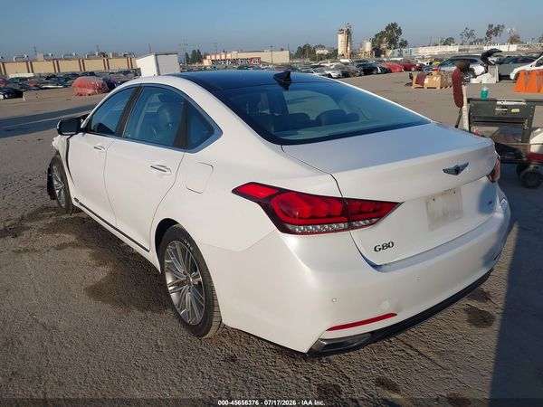 2018 GENESIS G80 3.8