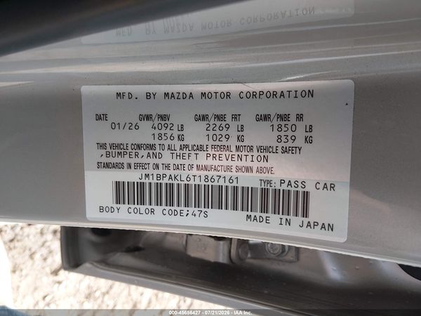 2026 MAZDA MAZDA3 2.5 S SELECT SPORT