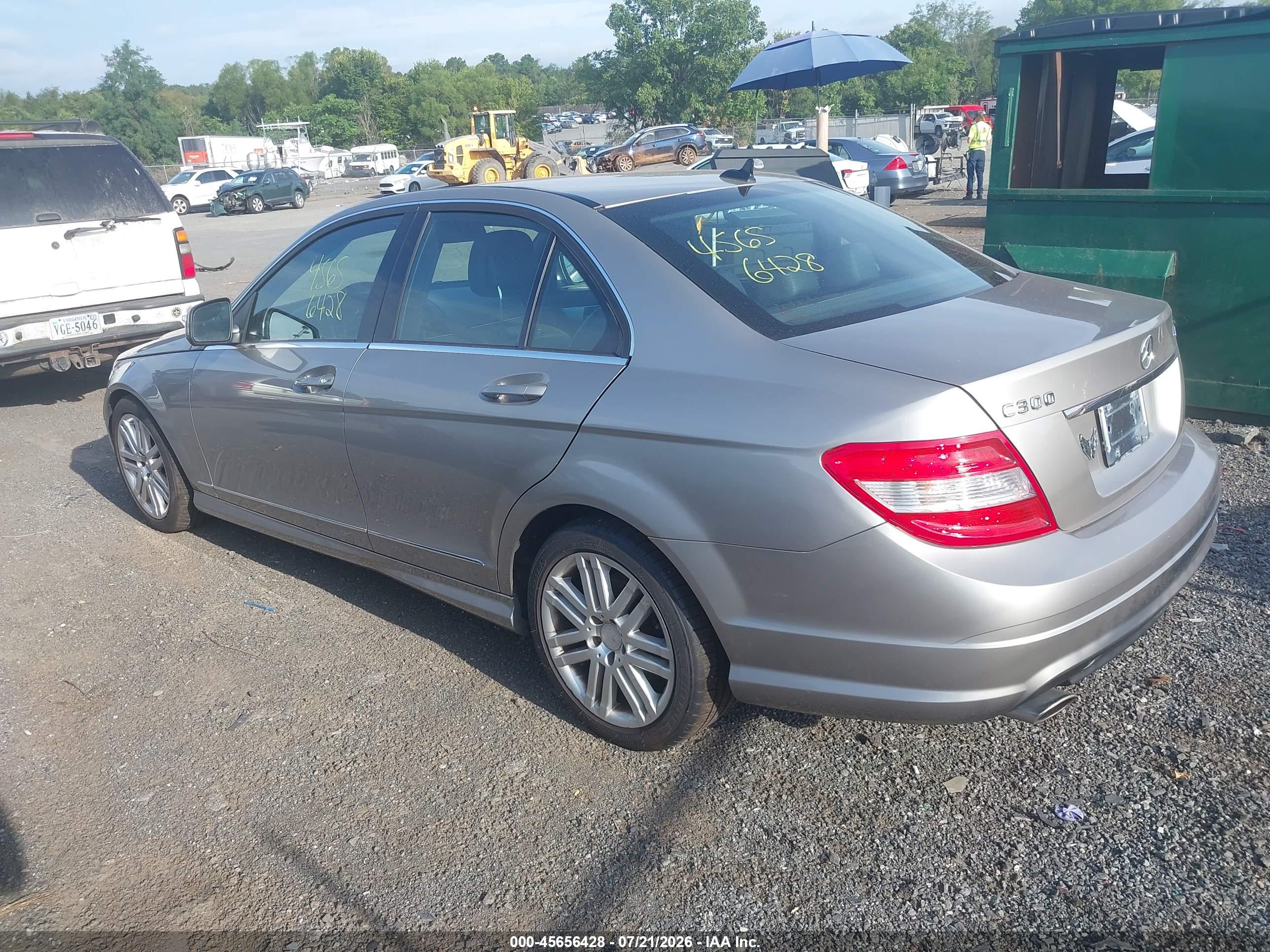 2009 MERCEDES-BENZ C 300 C300 4-MATIC