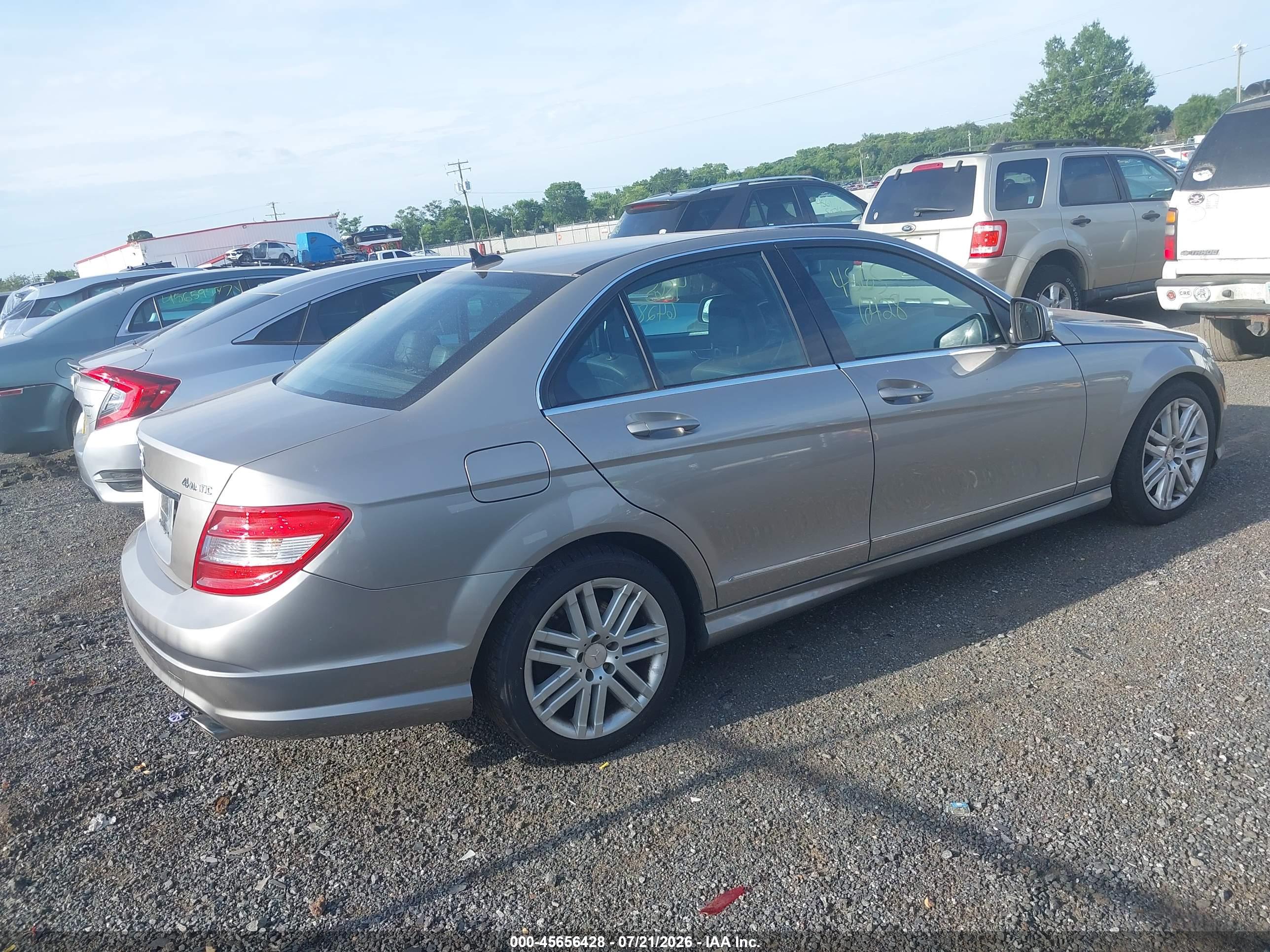 2009 MERCEDES-BENZ C 300 C300 4-MATIC