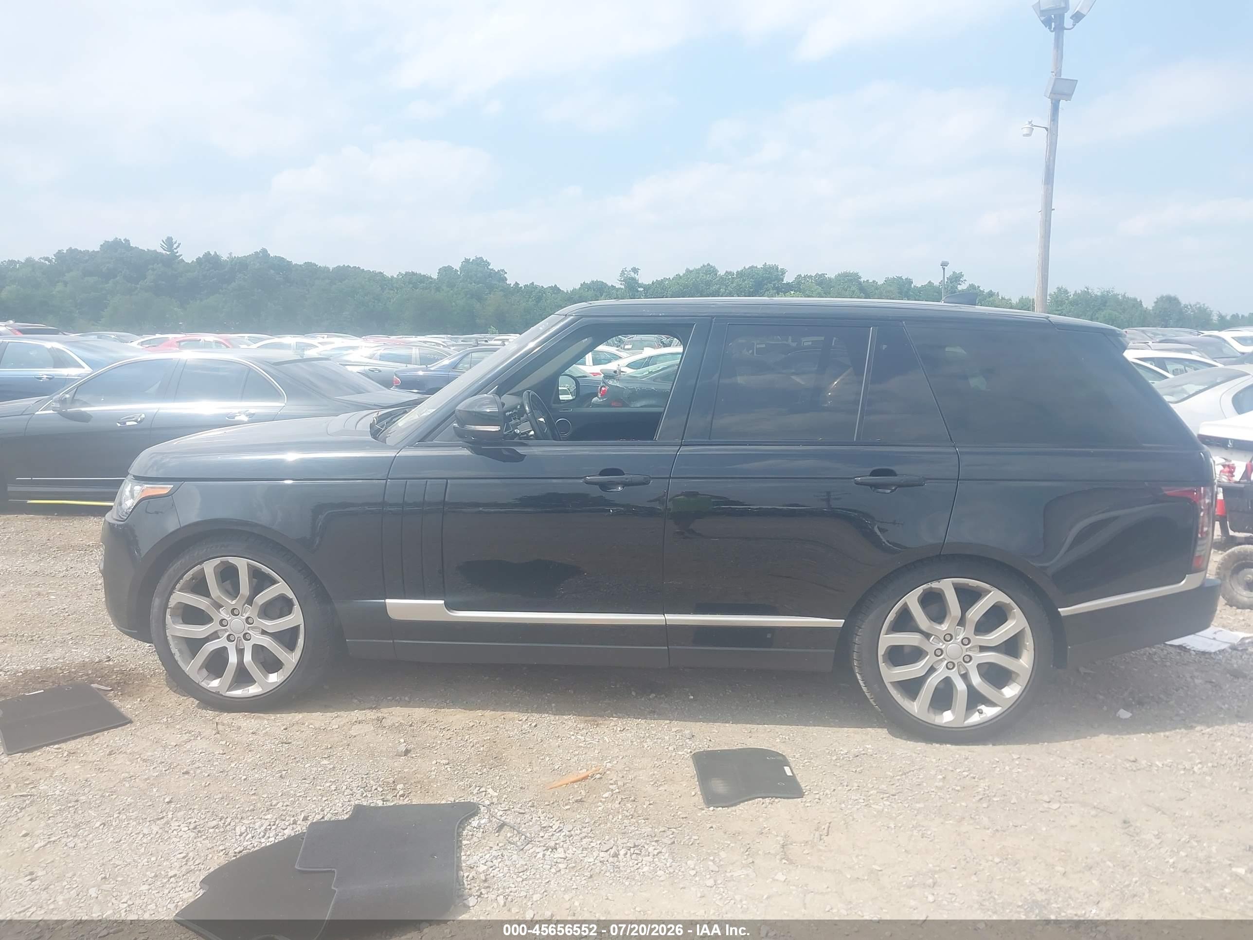2017 LAND ROVER RANGE ROVER 3.0L V6 SUPERCHARGED HSE