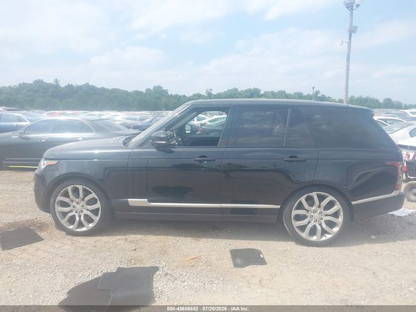 2017 LAND ROVER RANGE ROVER 3.0L V6 SUPERCHARGED HSE