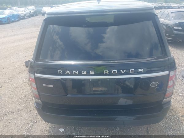 2017 LAND ROVER RANGE ROVER 3.0L V6 SUPERCHARGED HSE