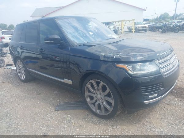 2017 LAND ROVER RANGE ROVER 3.0L V6 SUPERCHARGED HSE