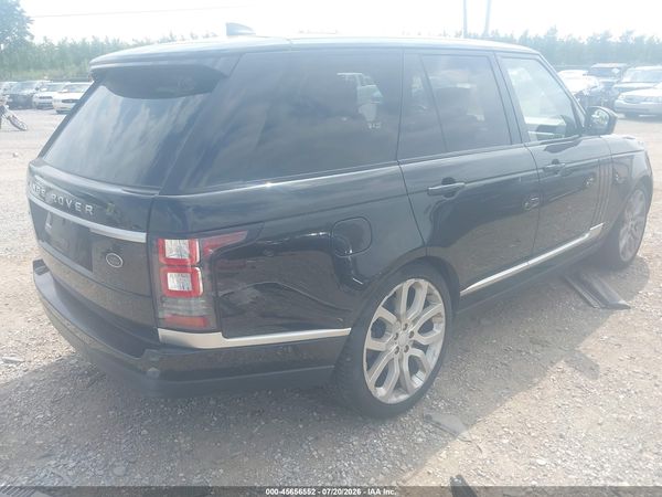 2017 LAND ROVER RANGE ROVER 3.0L V6 SUPERCHARGED HSE