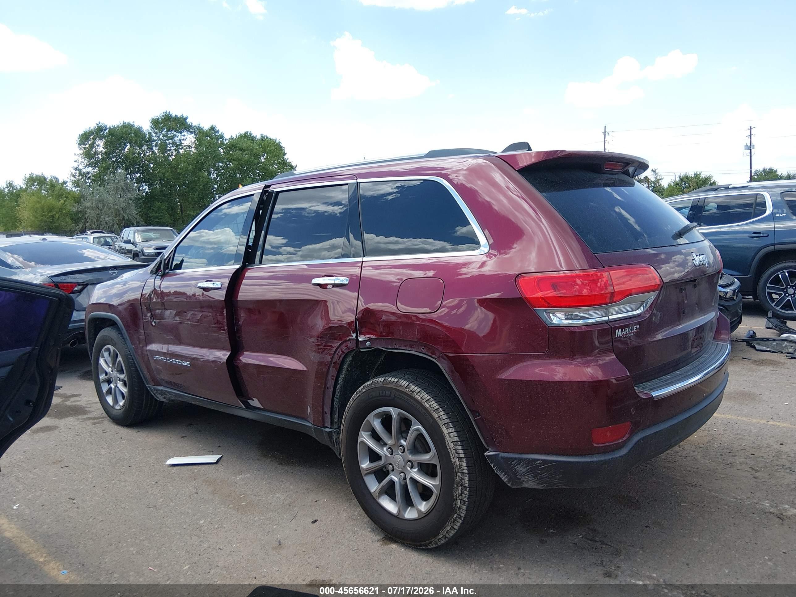 2016 JEEP GRAND CHEROKEE LIMITED