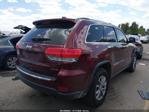 2016 JEEP GRAND CHEROKEE LIMITED
