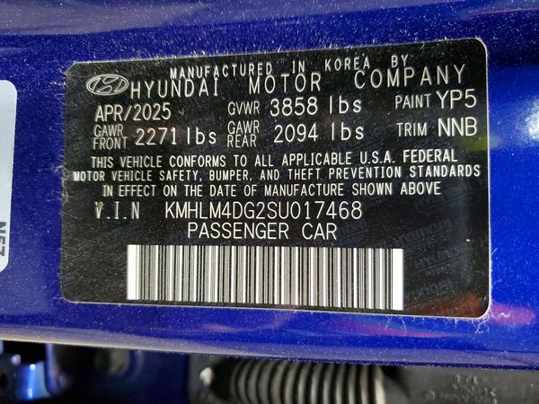 2025 HYUNDAI ELANTRA