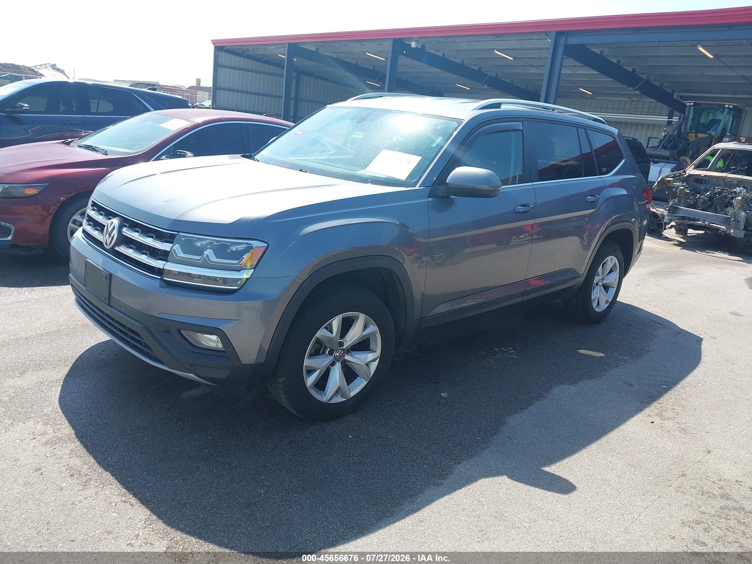 2019 VOLKSWAGEN ATLAS 3.6L V6 SE — I2