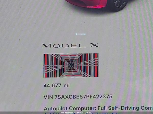 2023 TESLA MODEL X