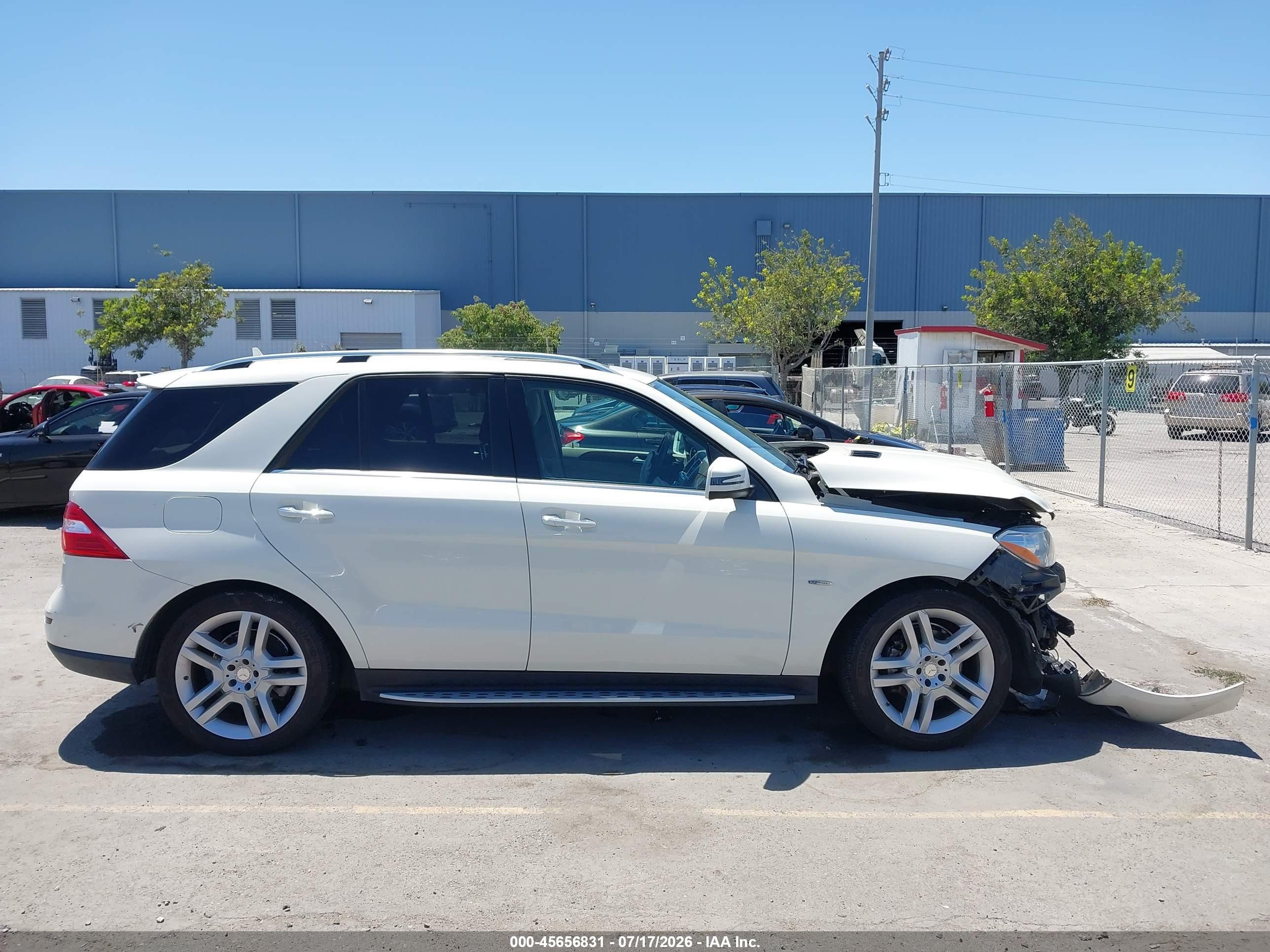 2012 MERCEDES-BENZ ML 350 4MATIC