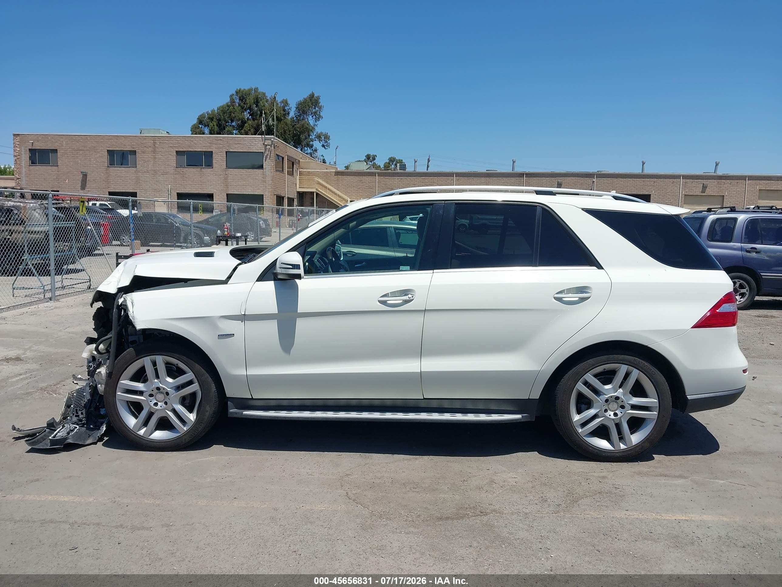 2012 MERCEDES-BENZ ML 350