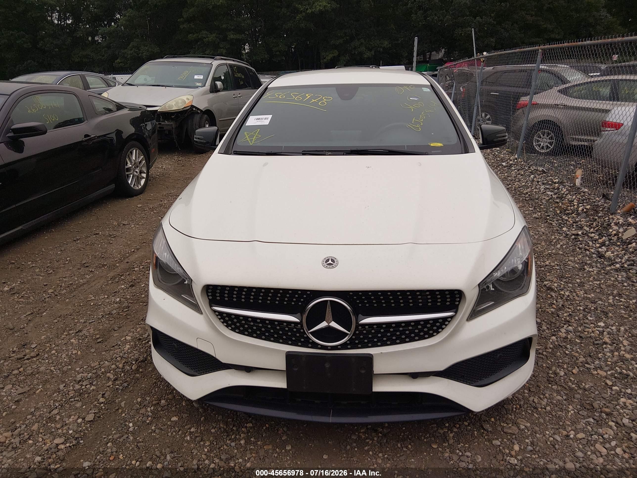 2018 MERCEDES-BENZ CLA 250 CLA250