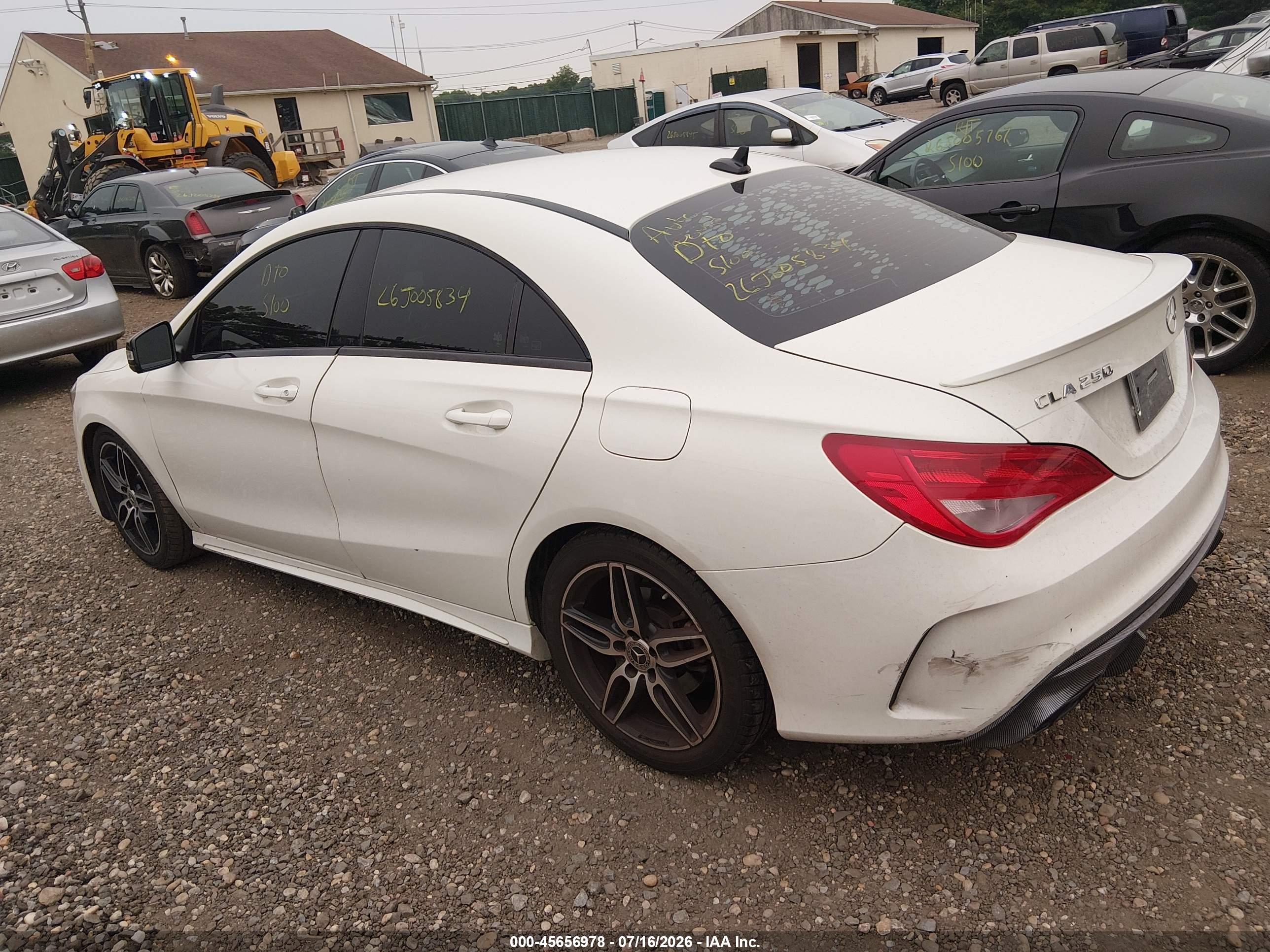 2018 MERCEDES-BENZ CLA 250 CLA250