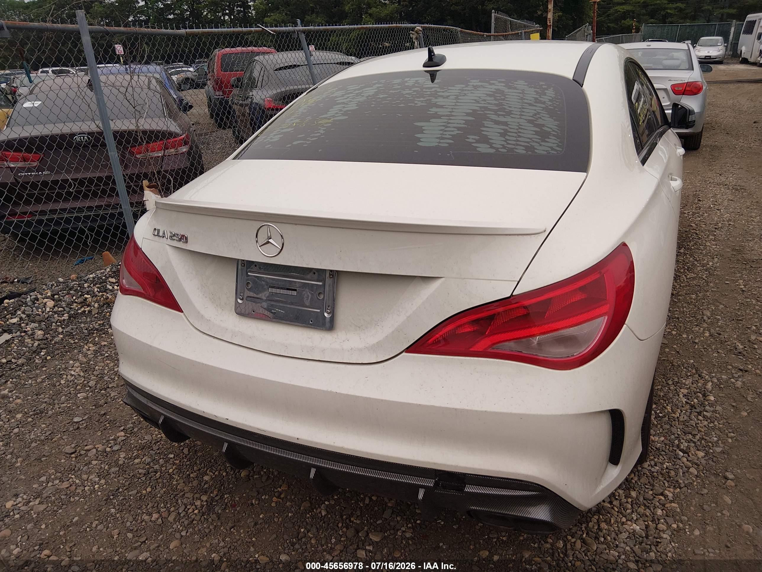 2018 MERCEDES-BENZ CLA 250 CLA250