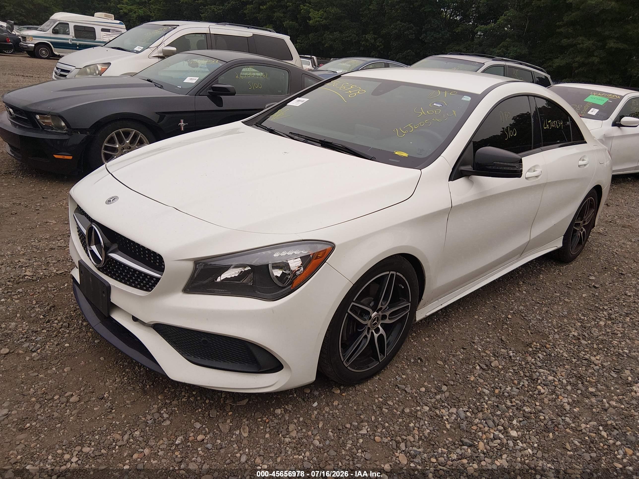 2018 MERCEDES-BENZ CLA 250 CLA250