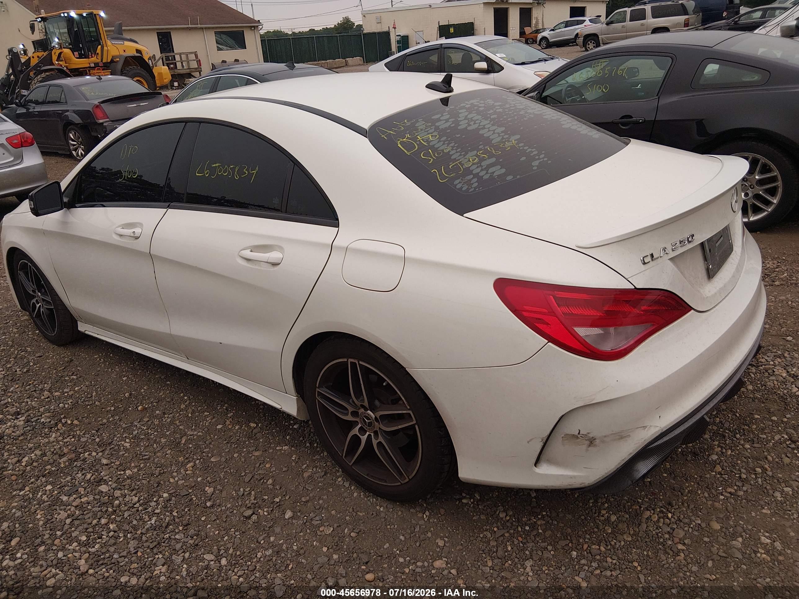 2018 MERCEDES-BENZ CLA 250 CLA250