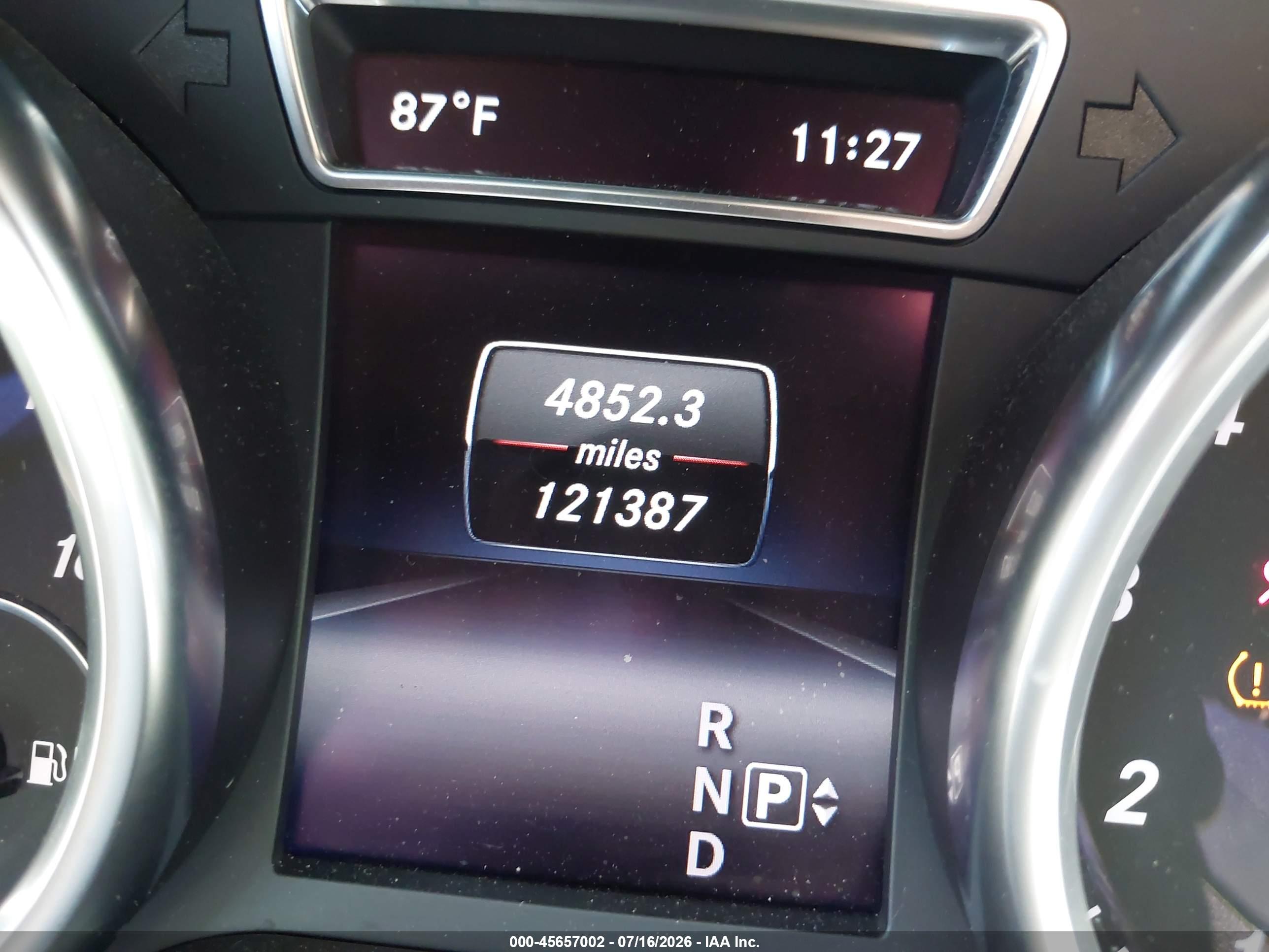 2015 MERCEDES-BENZ GL 450 4MATIC
