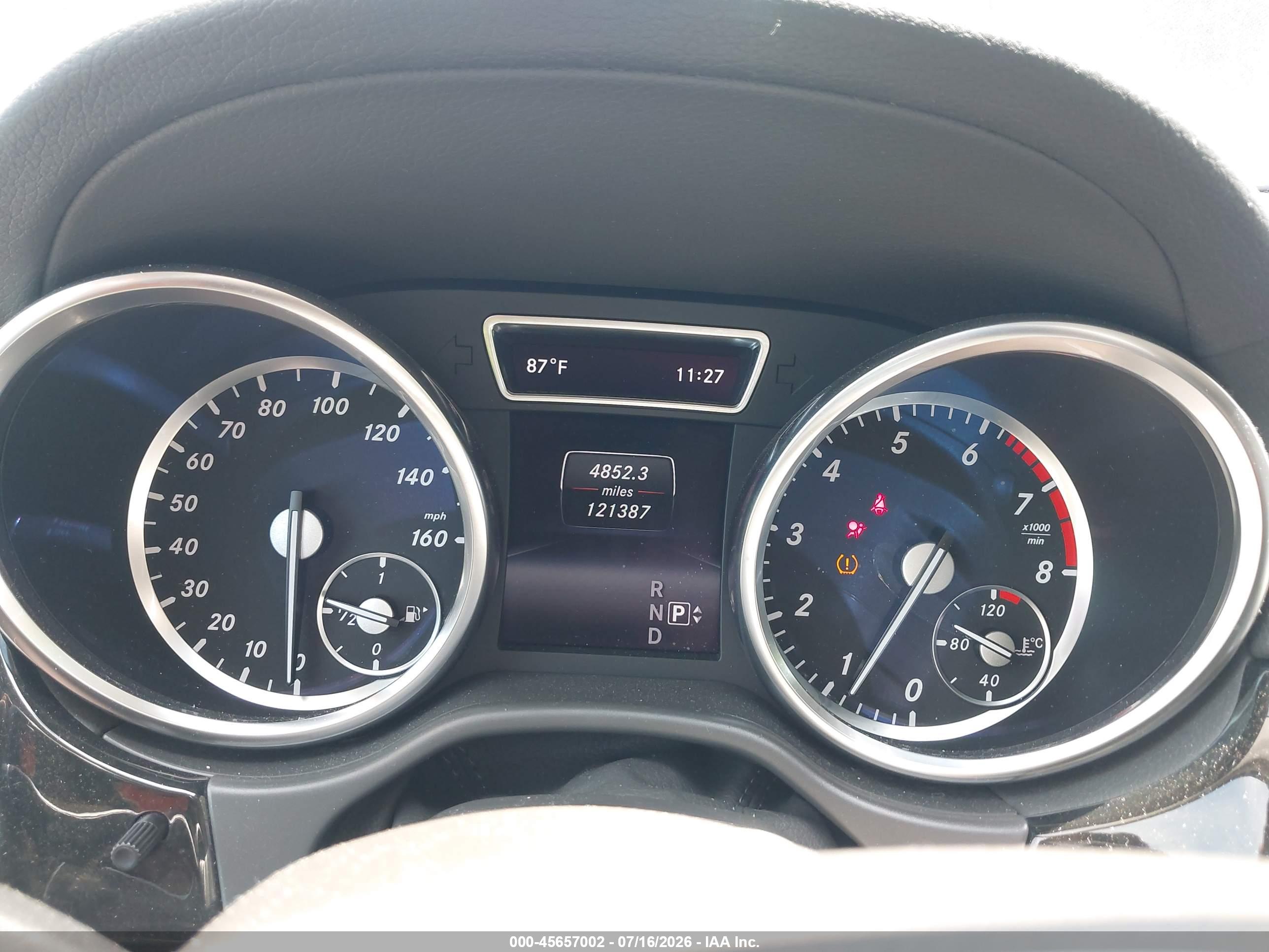 2015 MERCEDES-BENZ GL 450 4MATIC