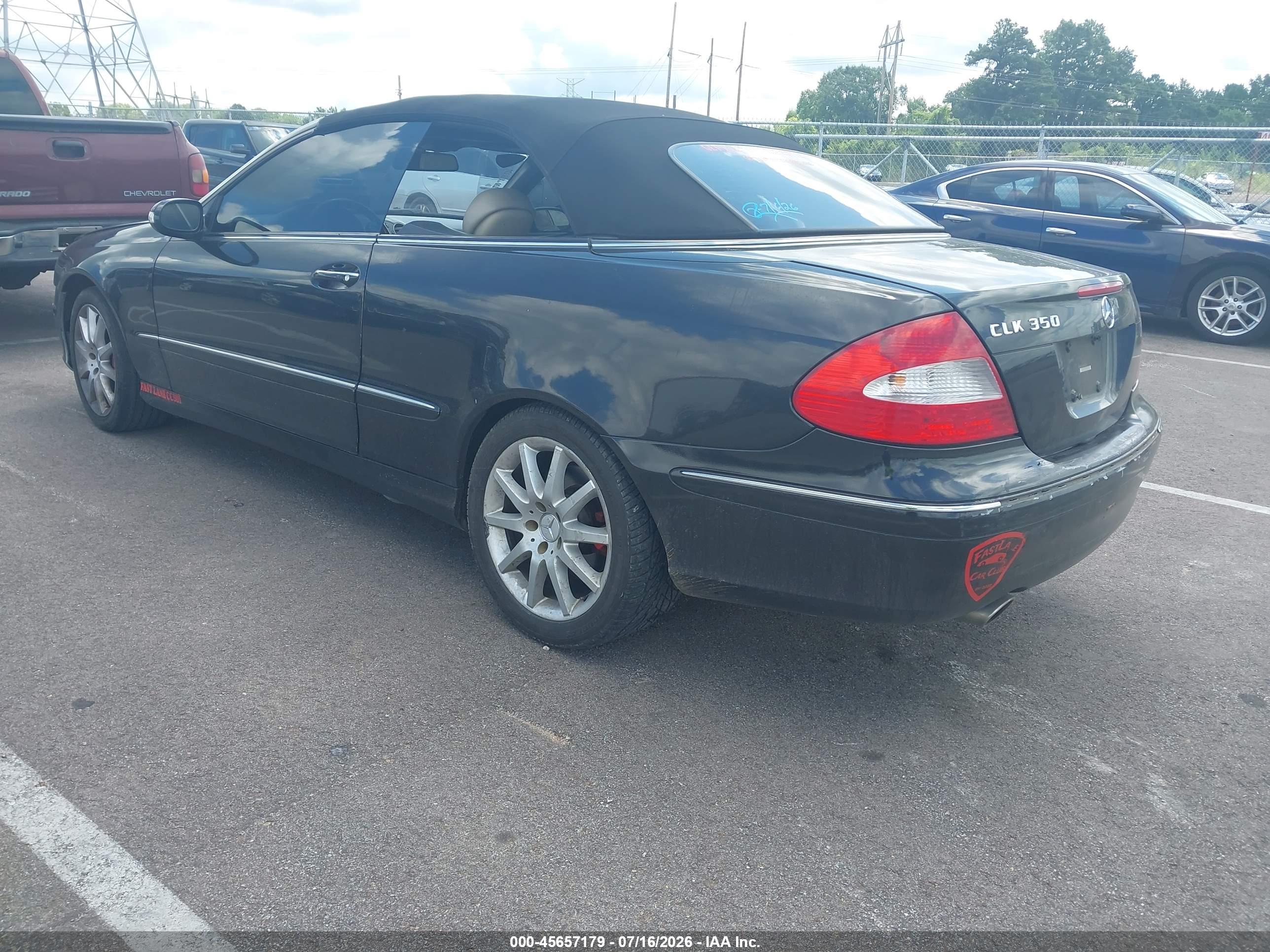 2007 MERCEDES-BENZ CLK 350 CLK350