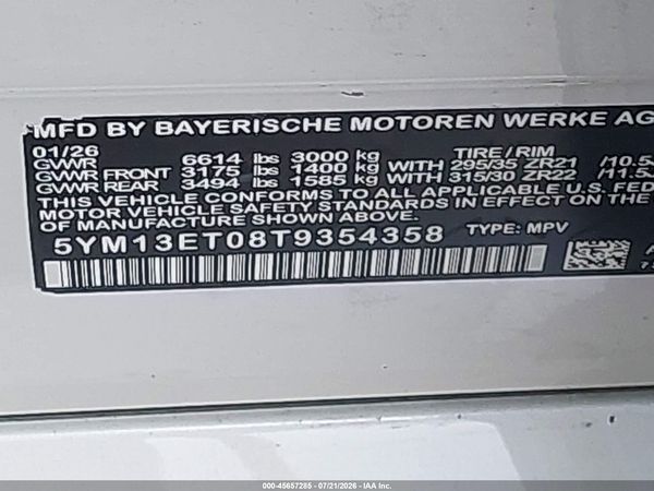 2026 BMW X5 M COMPETITION