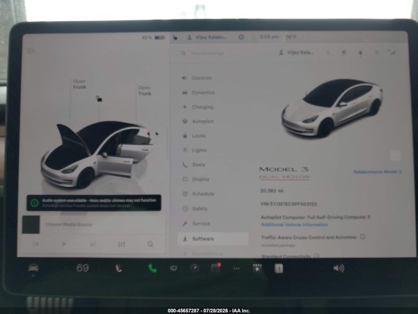 2023 TESLA MODEL 3