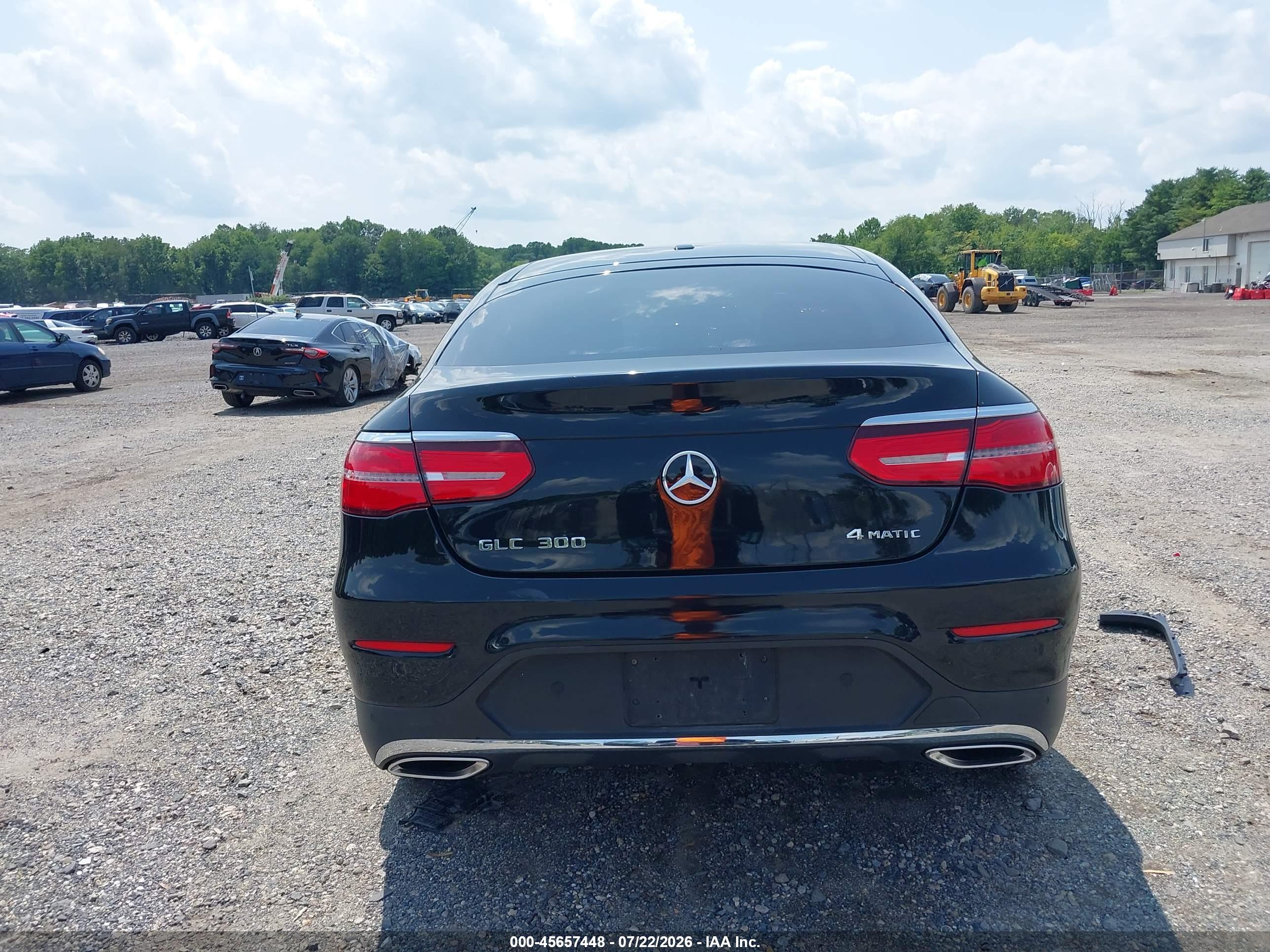 2018 MERCEDES-BENZ GLC 300 COUPE 4MATIC