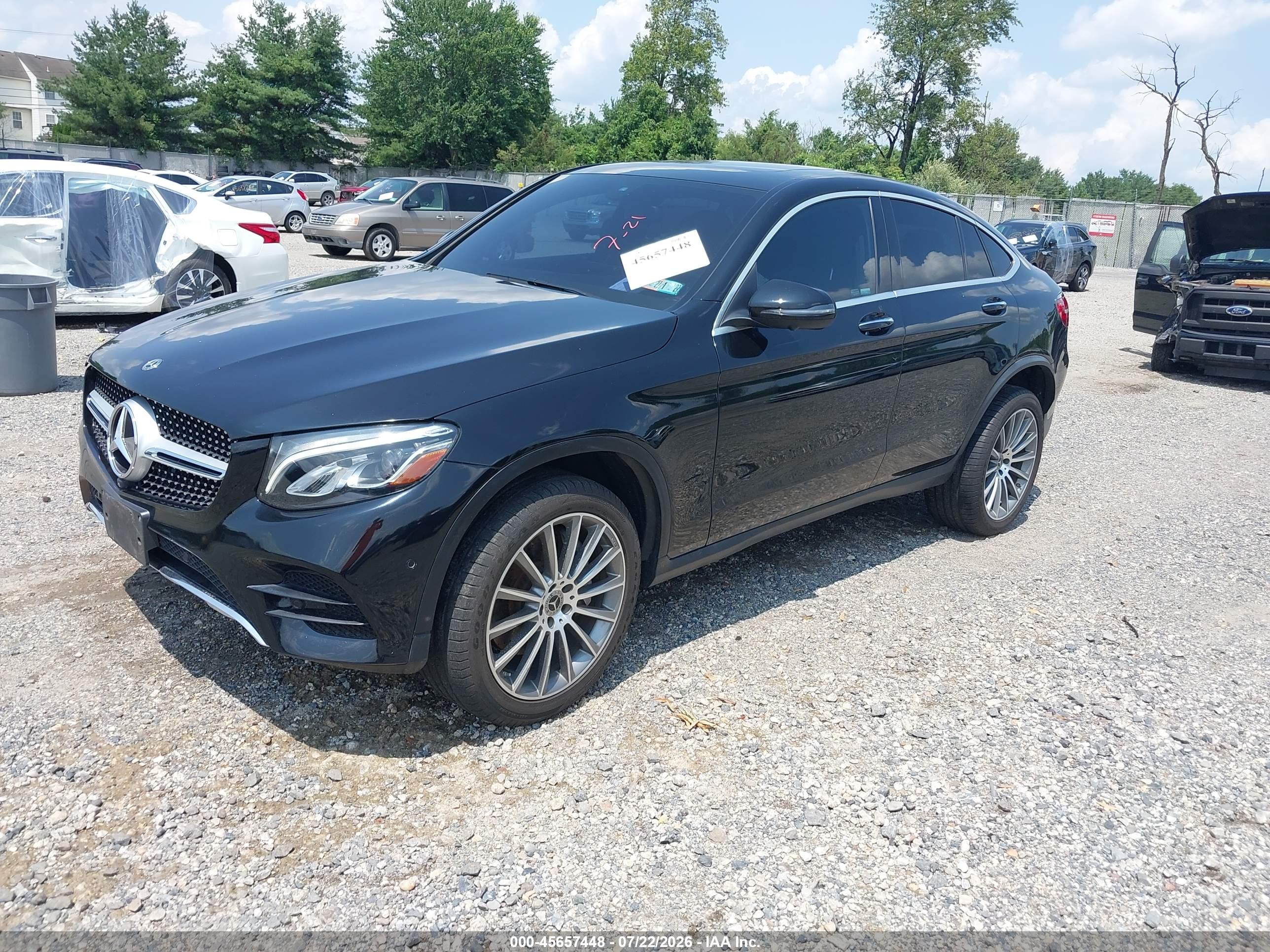 2018 MERCEDES-BENZ GLC 300 COUPE 4MATIC