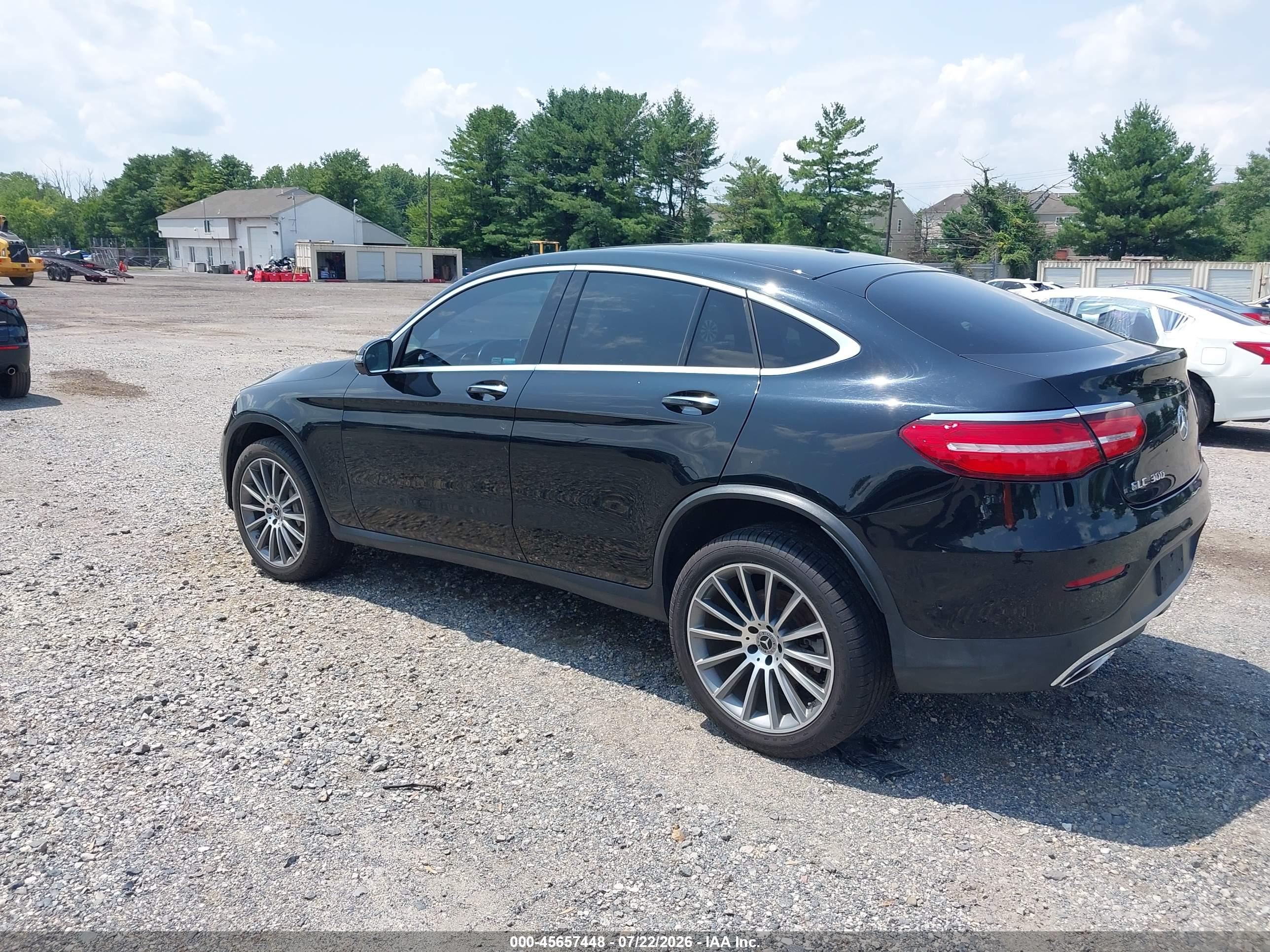 2018 MERCEDES-BENZ GLC 300 COUPE 4MATIC