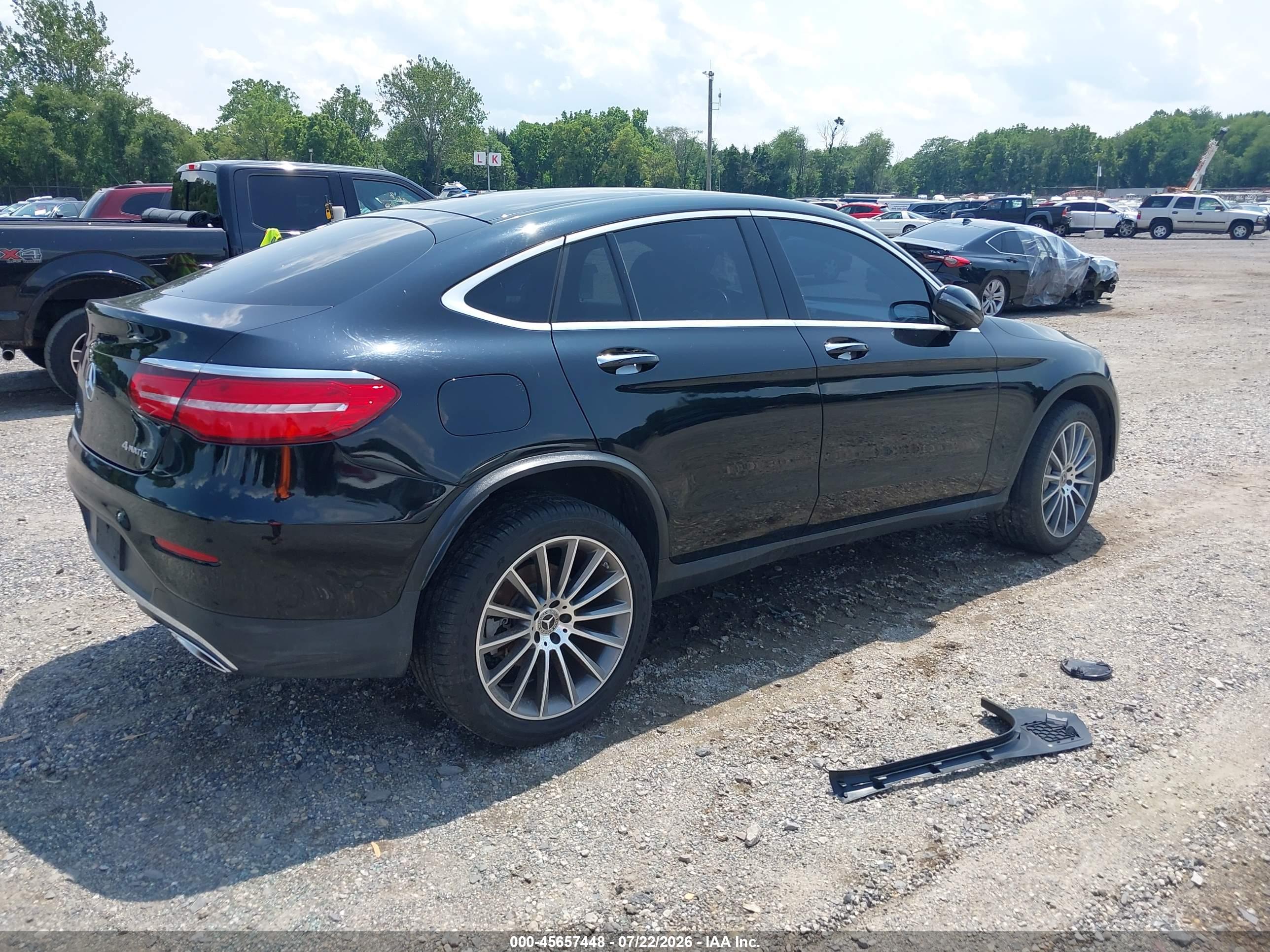 2018 MERCEDES-BENZ GLC 300 COUPE 4MATIC